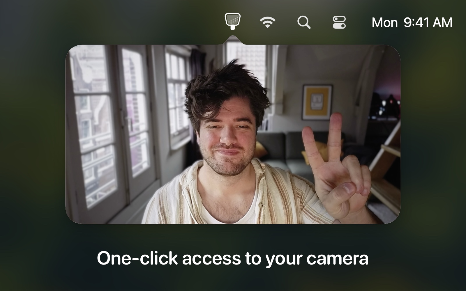 Hand Mirror interface