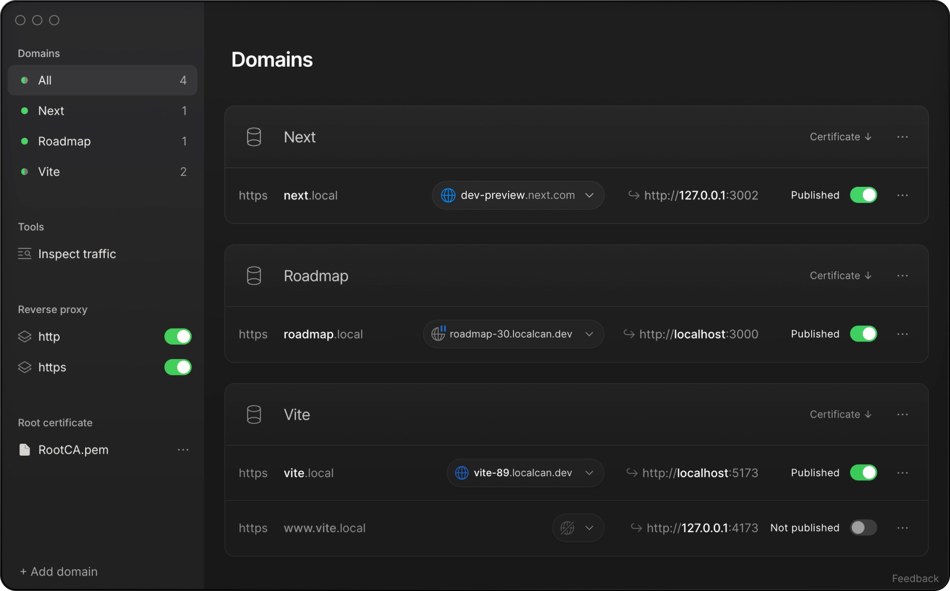 LocalCan interface