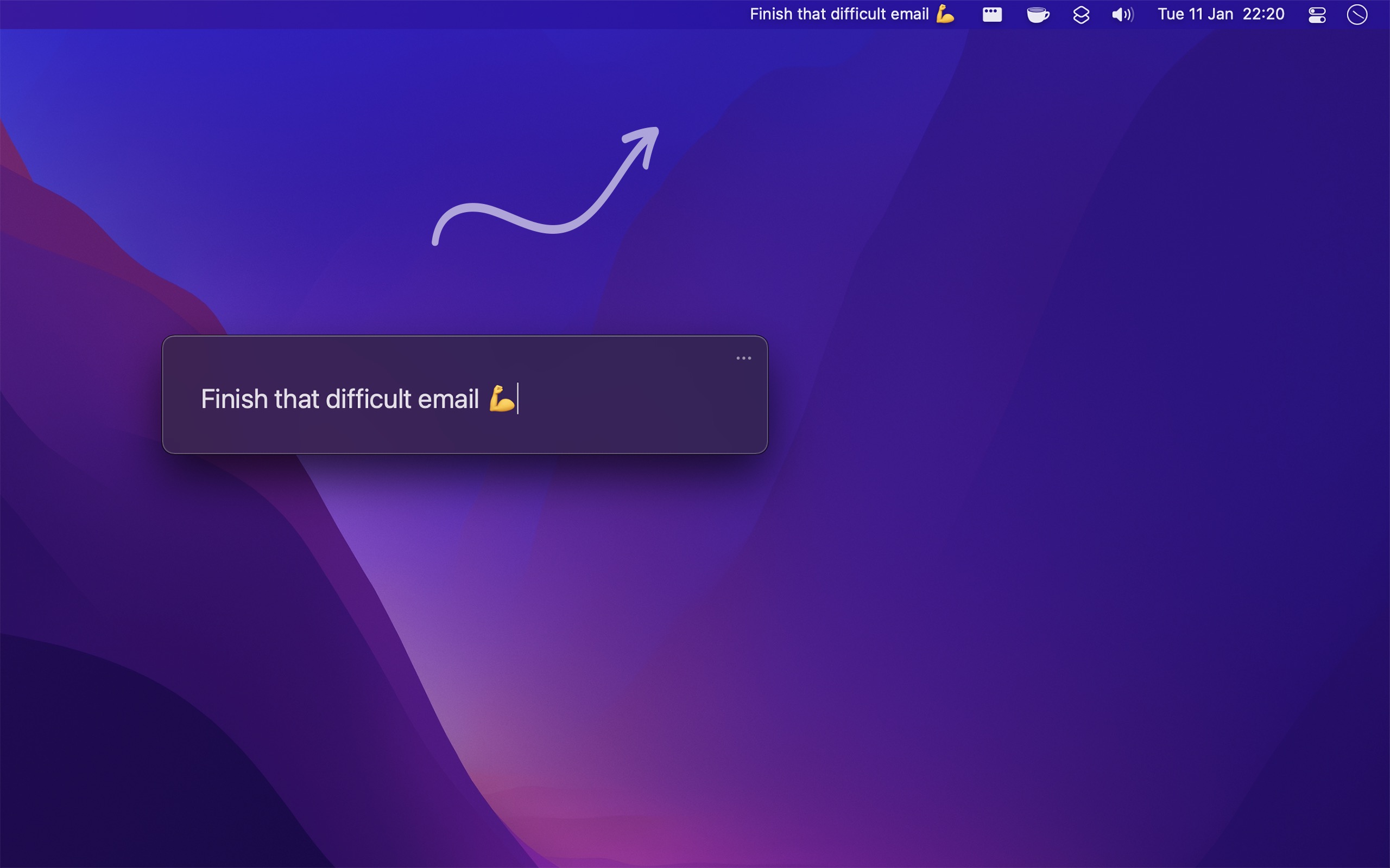 One Thing interface